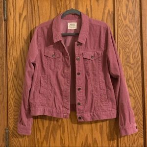 Pink Corduroy Jacket
